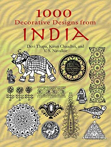 1000 Decorative Designs from India CD-ROM and Book