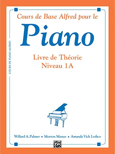 Alfred's Basic Piano Library Theory Book 1A French