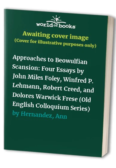 Approaches to Beowulfian Scansion