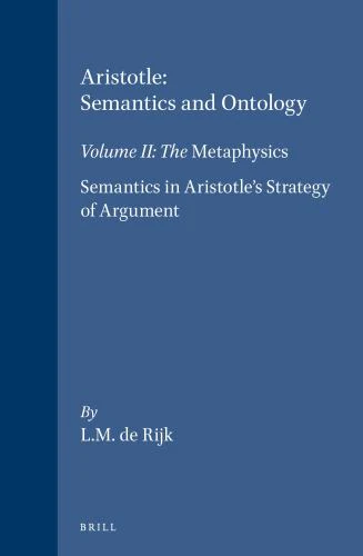 Aristotle: Semantics and Ontology
