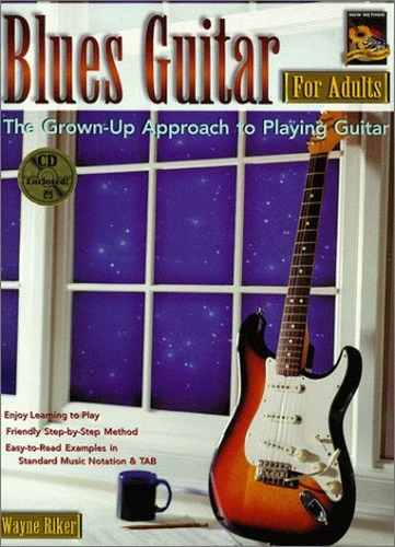BLUES GUITAR FOR ADULTS GTR BK/CD +CD