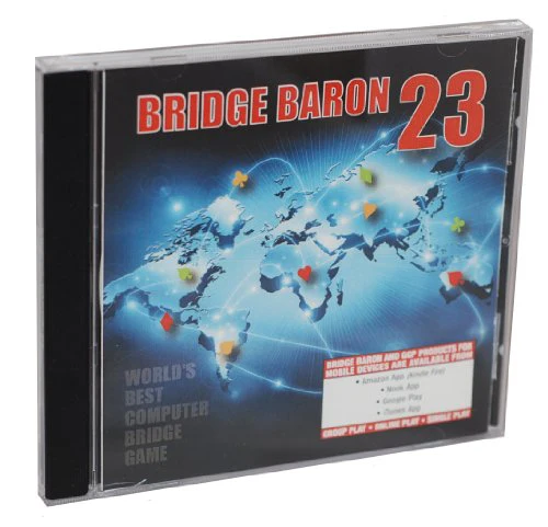 Bridge Baron 23 (PC and MAC Compatible) - World's best computer bridge game