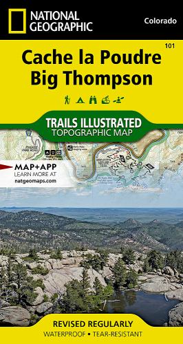 Cache la Poudre, Big Thompson Map