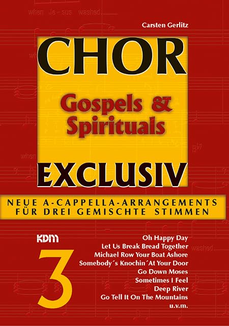 Chor Exclusiv Band 3 Gospels & Spiritual