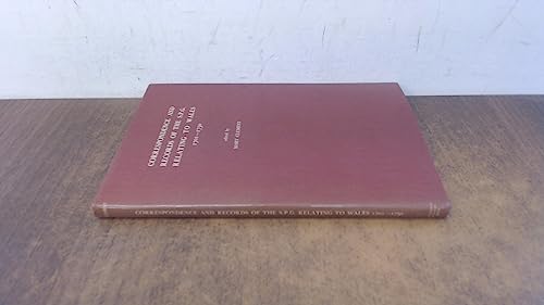 Correspondence and Records of the Society for the Propagation of the Gospels Relating to Wales