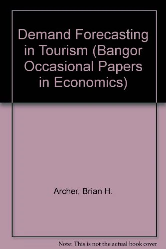Demand Forecasting in Tourism