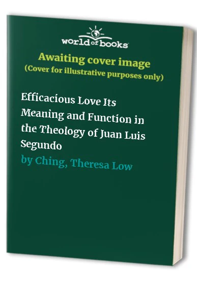 Efficacious Love Its Meaning and Function in the Theology of Juan Luis Segundo