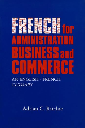 French for Administration, Business and Commerce