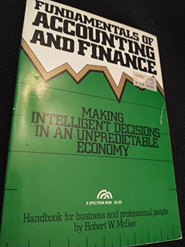 Fundamentals of Accounting and Finance
