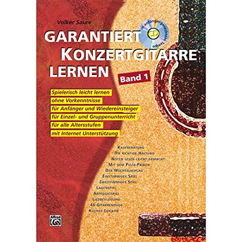 Garantiert Konzertgitarre lernen - Band 1