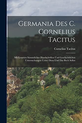 Germania des C. Cornelius Tacitus