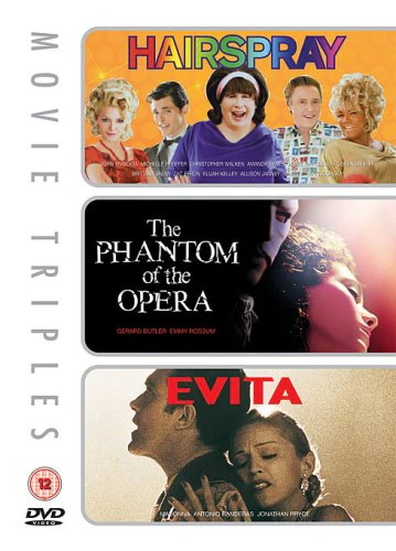 Hairspray/Evita/The Phantom Of The Opera [DVD]