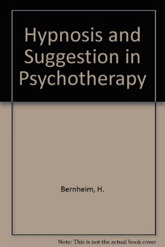 Hypnosis & Suggestion in Psychotherapy