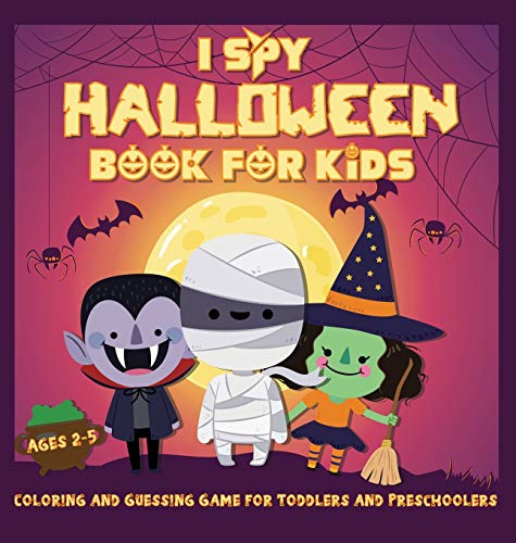 I Spy Halloween Book for Kids Ages 2-5