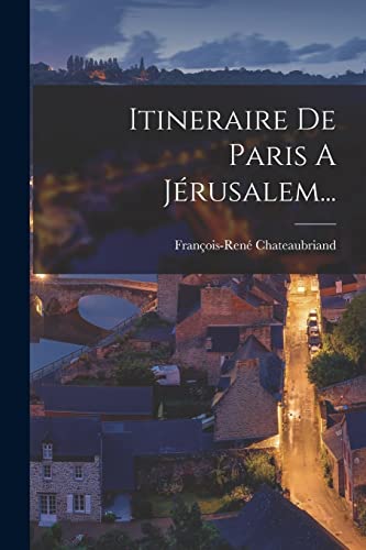 Itineraire De Paris A Jerusalem...