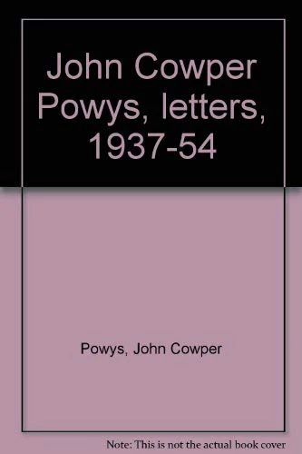 John Cowper Powys