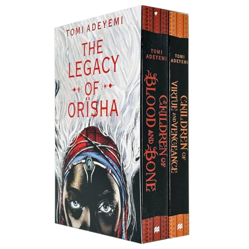 Legacy of Orisha 2 Books Collection Box Set By Tomi Adeyemi(Children of Blood and Bone & Children of Virtue and Vengeance)