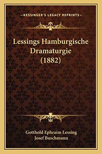 Lessings Hamburgische Dramaturgie (1882)