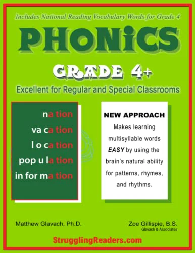 Phonics, Grade 4+ (Phonics, Grades 2+, 3+, and 4+)