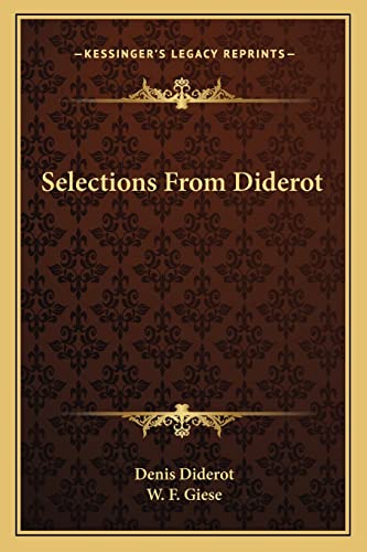 Selections From Diderot