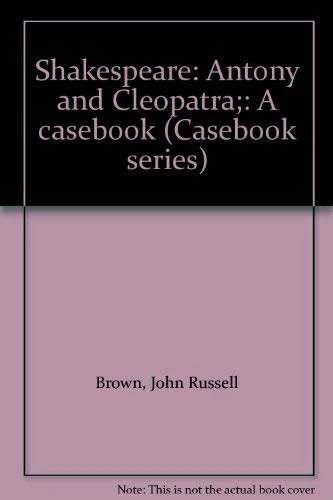 Shakespeare Antony and Cleopatra