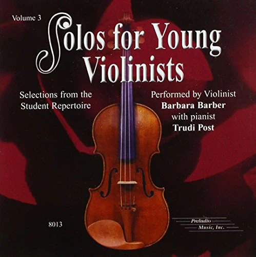 Solos for Young Violinists CD, Volume 3