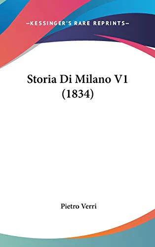 Storia Di Milano V1 (1834)