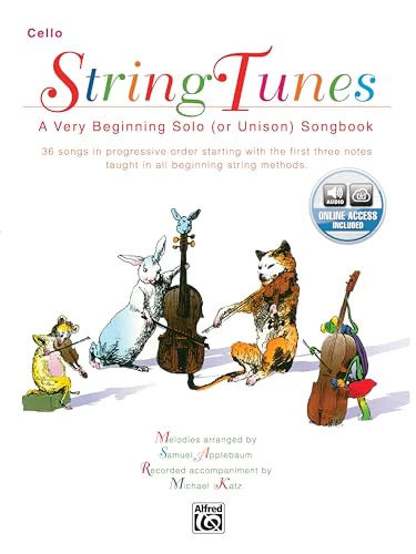 Stringtunes -- A Very Beginning Solo (or Unison) Songbook