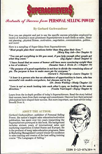 Superachievers: Portraits of Success