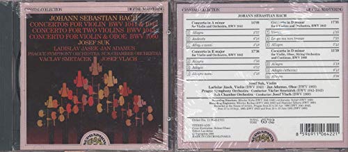 Violinkonzerte Bwv 1041+1042+